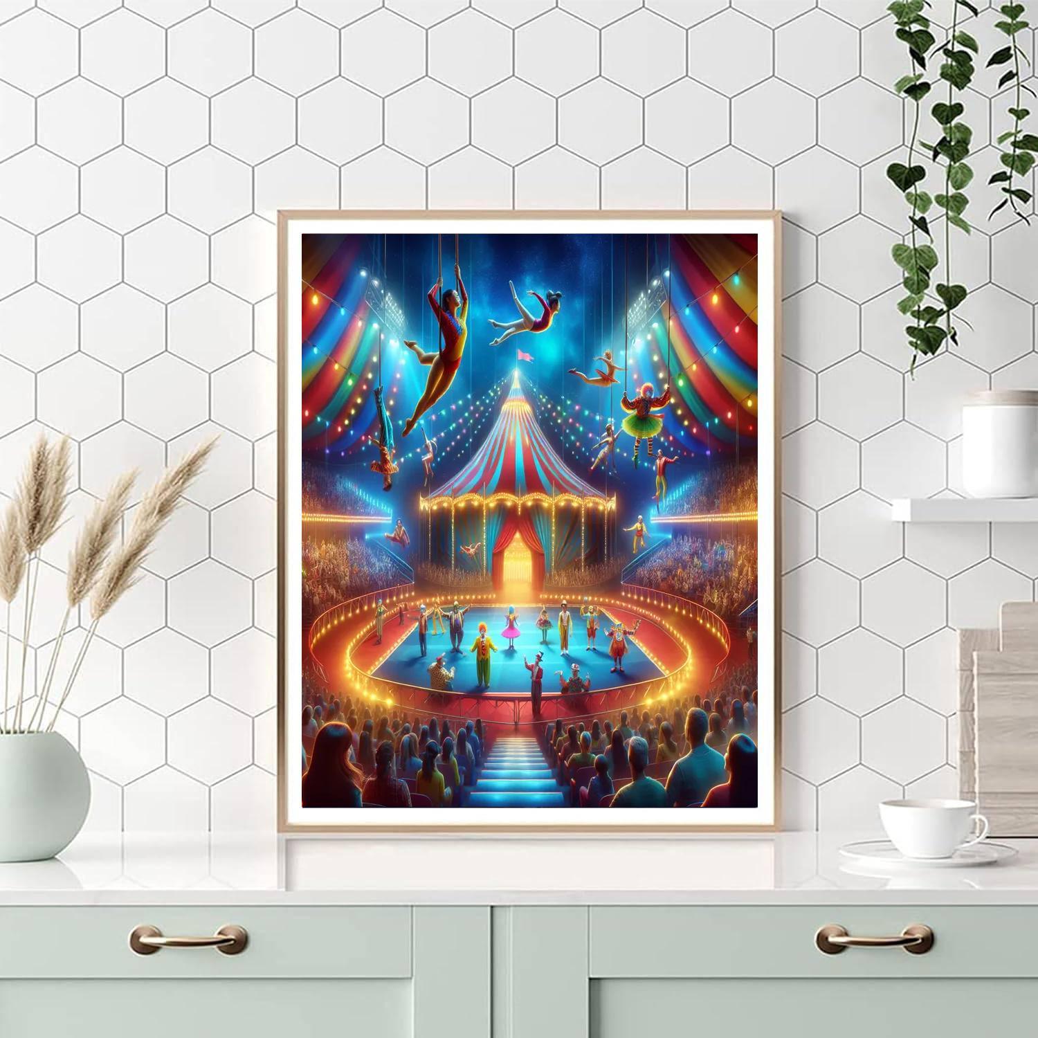 The Great Moscow Circus Paint By Color