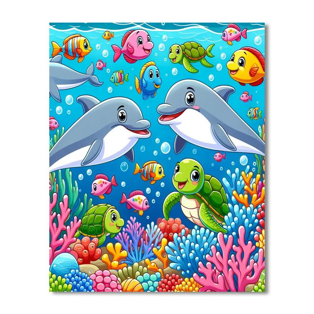 Epic Ocean Quest Paint By Numbers Kits