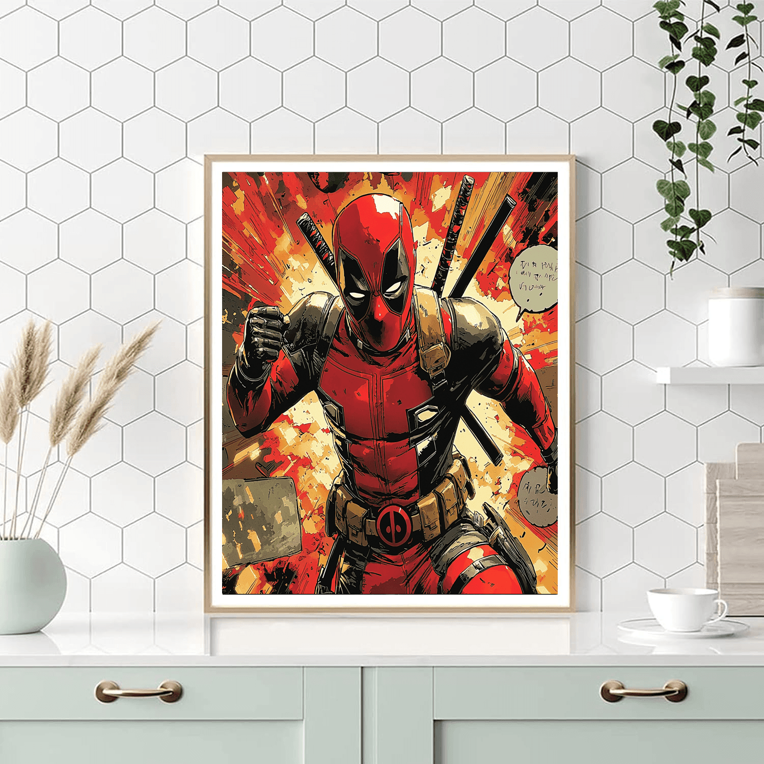 Ryan Reynolds: Charming Irreverence Of Deadpan Delight Painting Number Kit