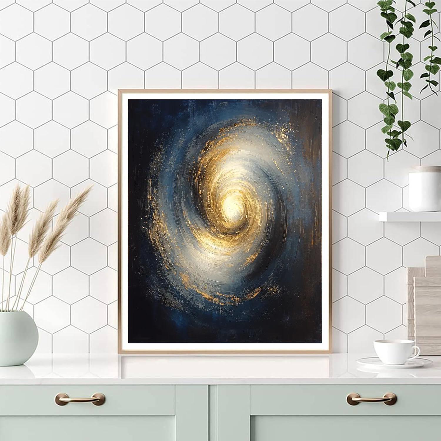 Michelangelo Inspired Ethereal Light  Painting Number Kit