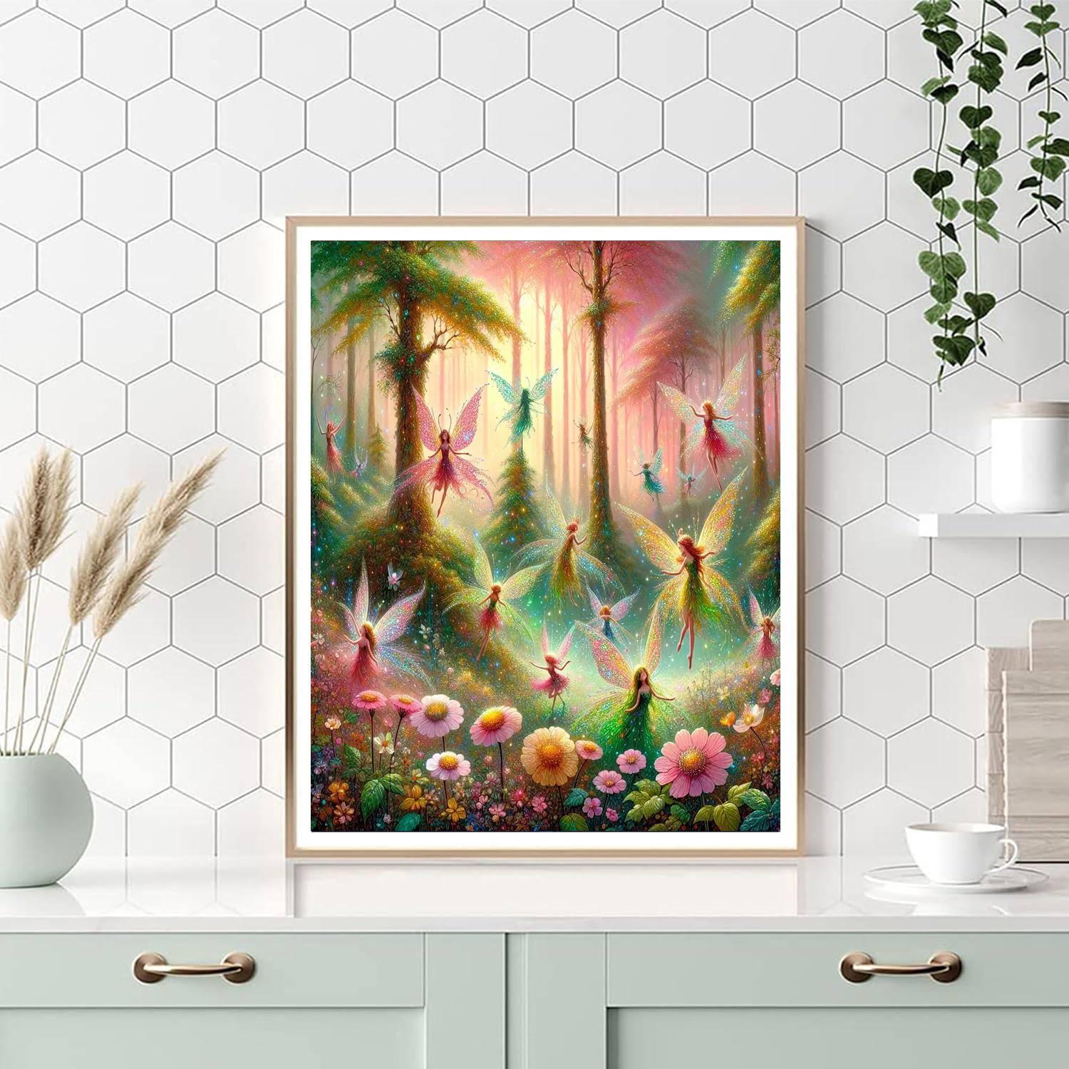 Dance Of The Fairies Paint By Numbers