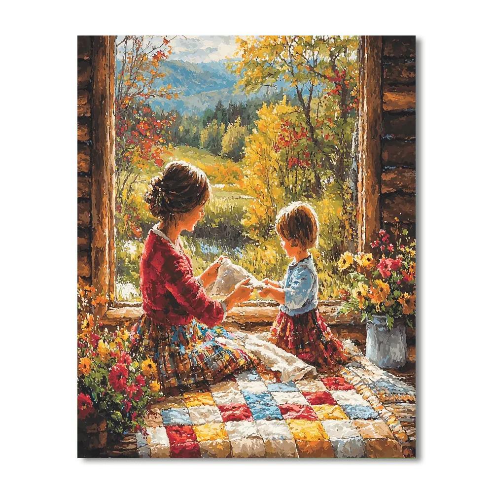 The Cozy Quilt Paint By Color
