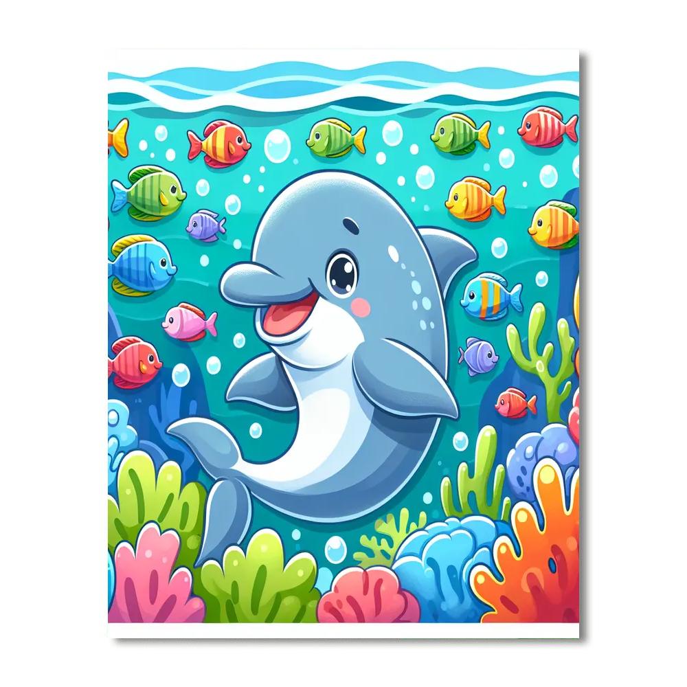 Mystic Ocean Treasures Painting Number Kit