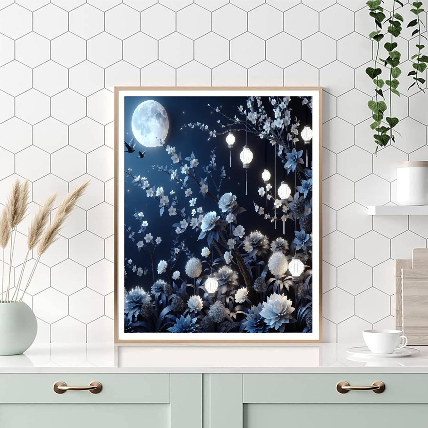 Midnight Garden Illumination Paint By Color