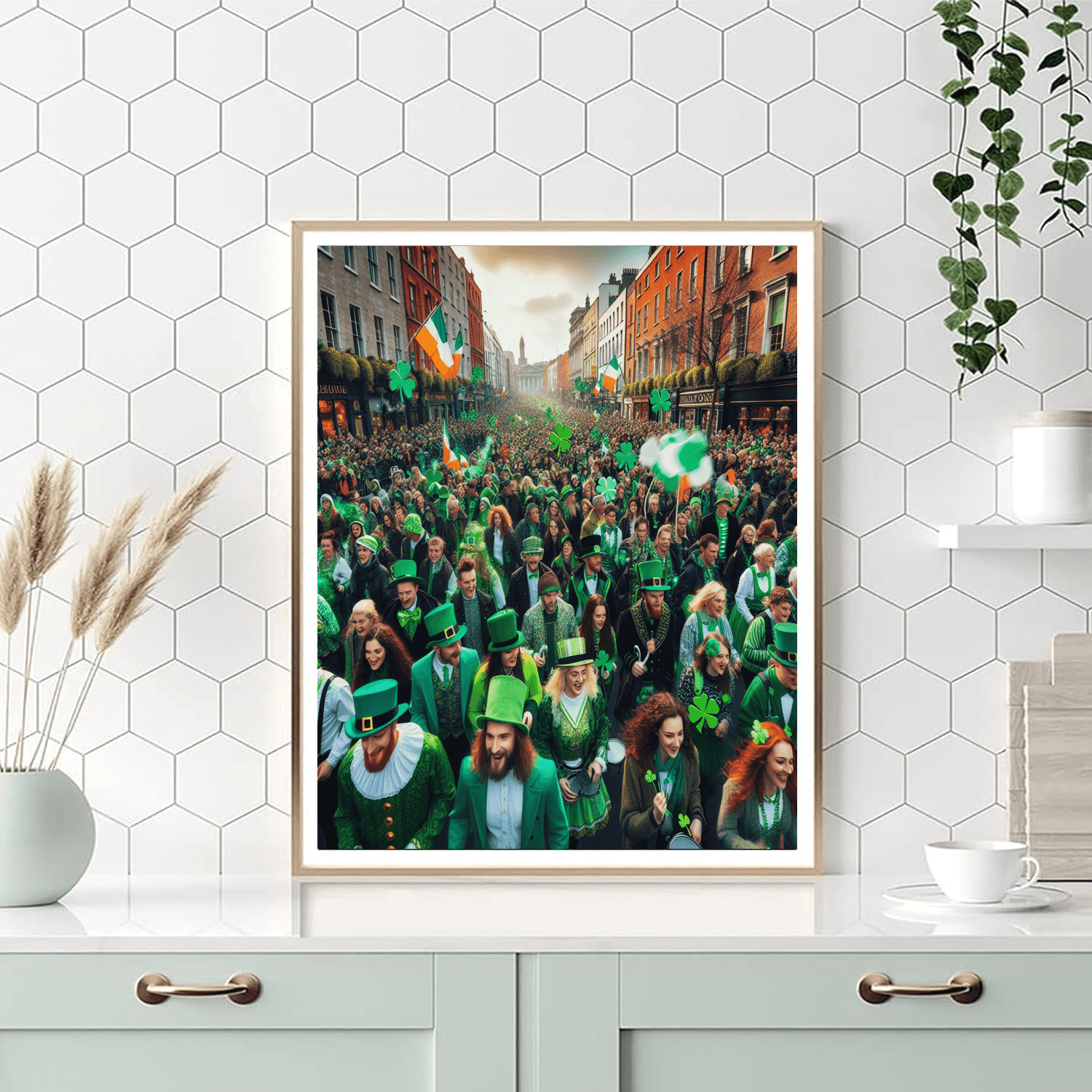 Saint Patrick's Day - Dublin Paint By Numbers