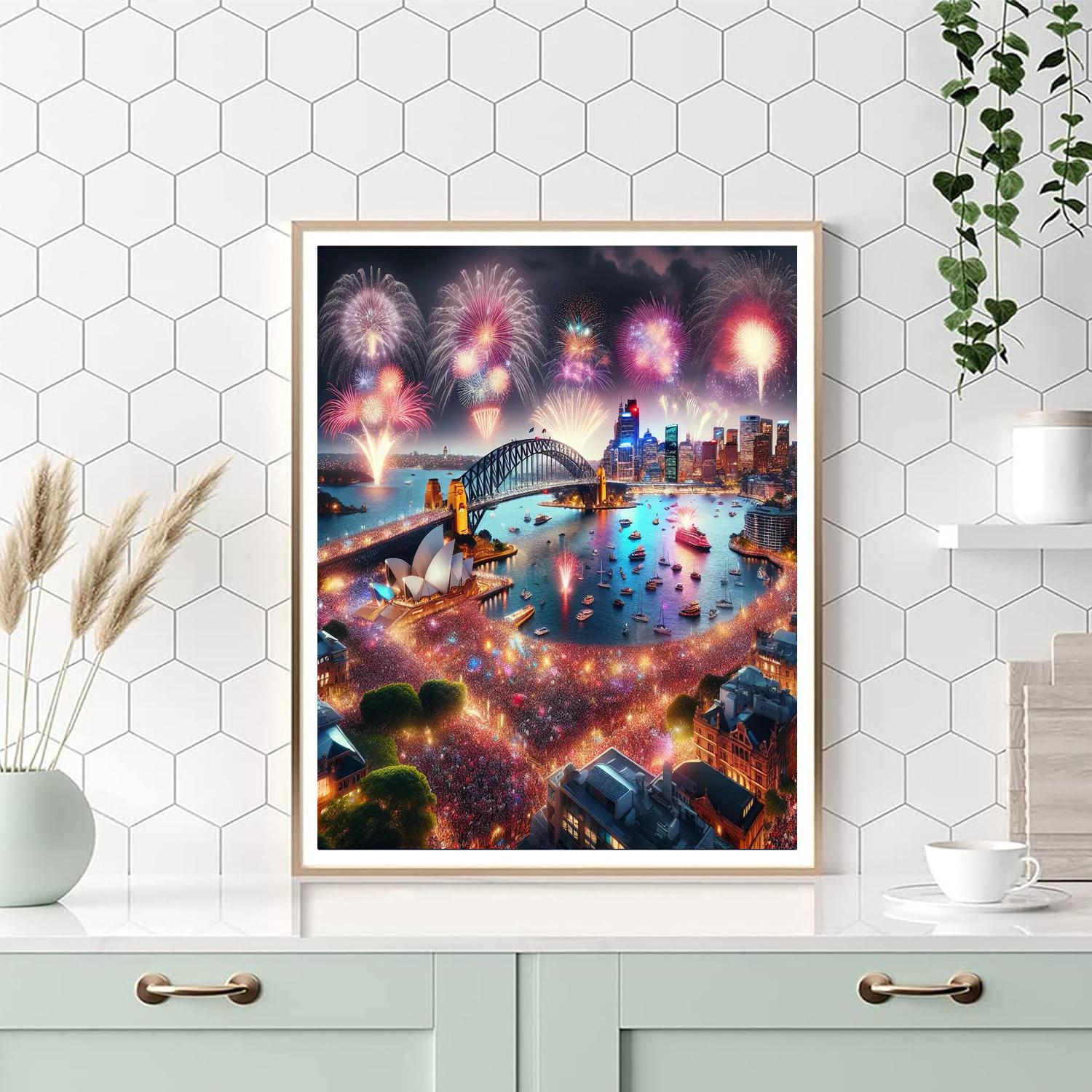 New Year Festival Paint By Numbers Kits