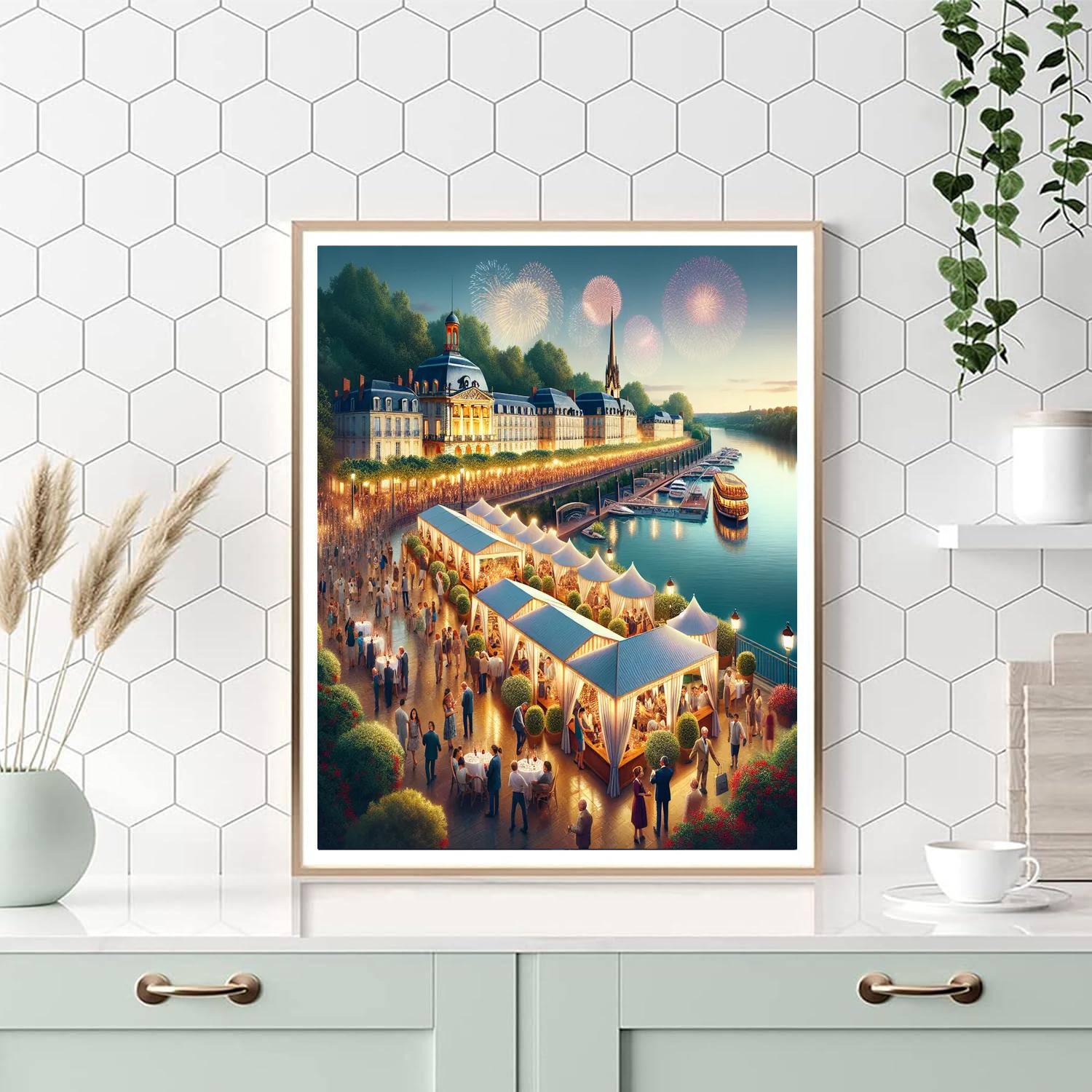 Fête Du Vin - Bordeaux Paint By Numbers