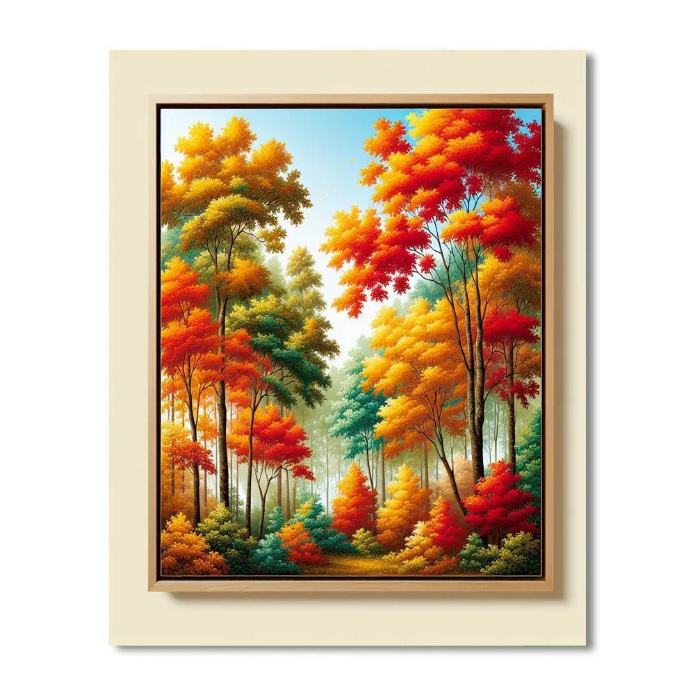 Radiant Autumn Painting By Numbers Kit