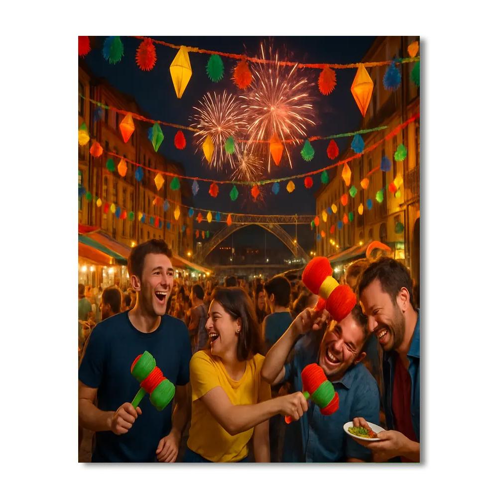 Dia De São João Numbered Painting Kits