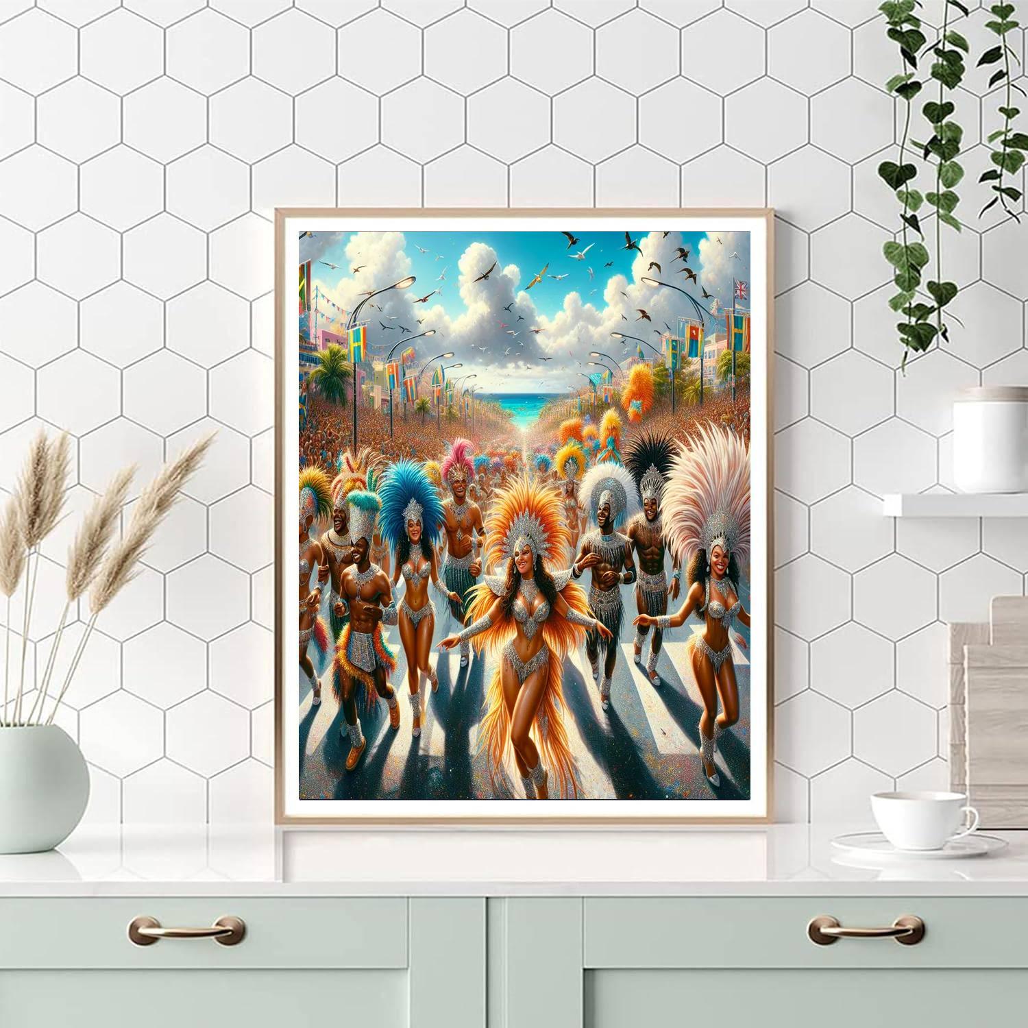 Aruba Carnival - Aruba Painting Number Kit