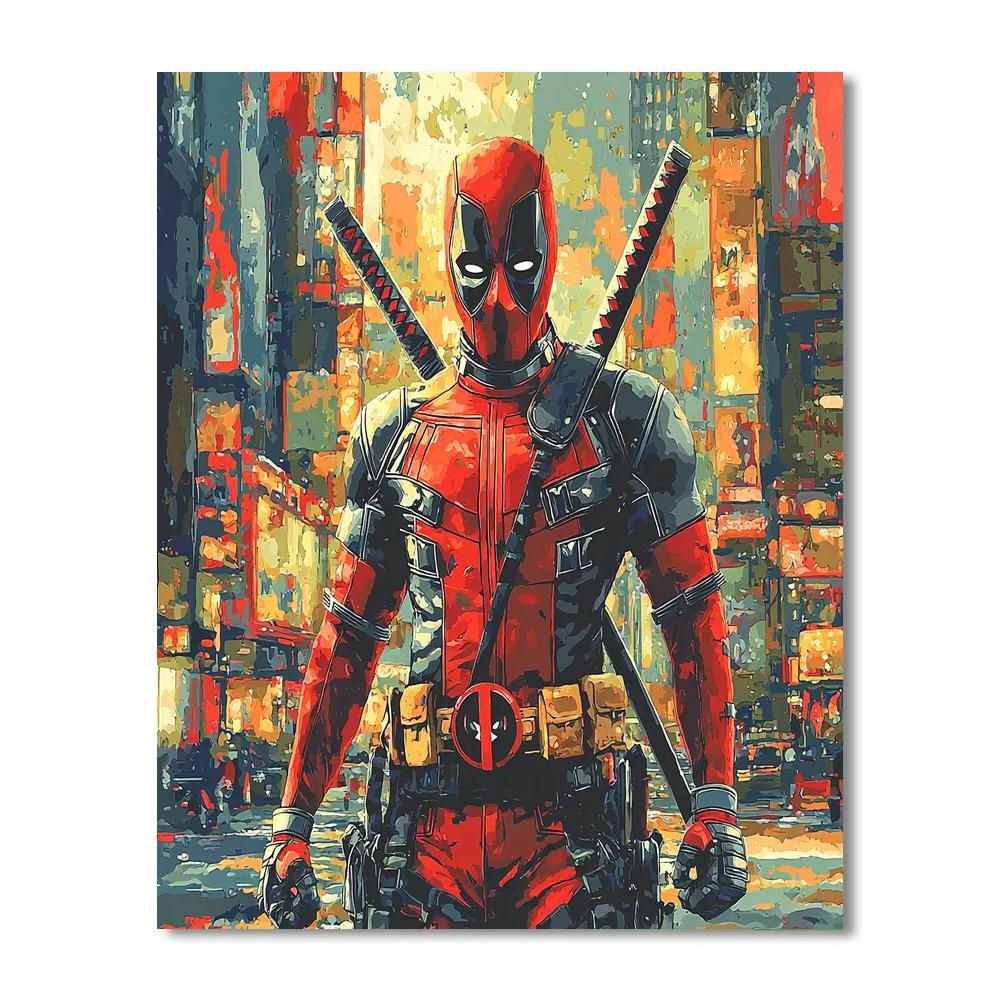 Ryan Reynolds: The Merc With A Mouth's Mischief Numbered Painting Kits