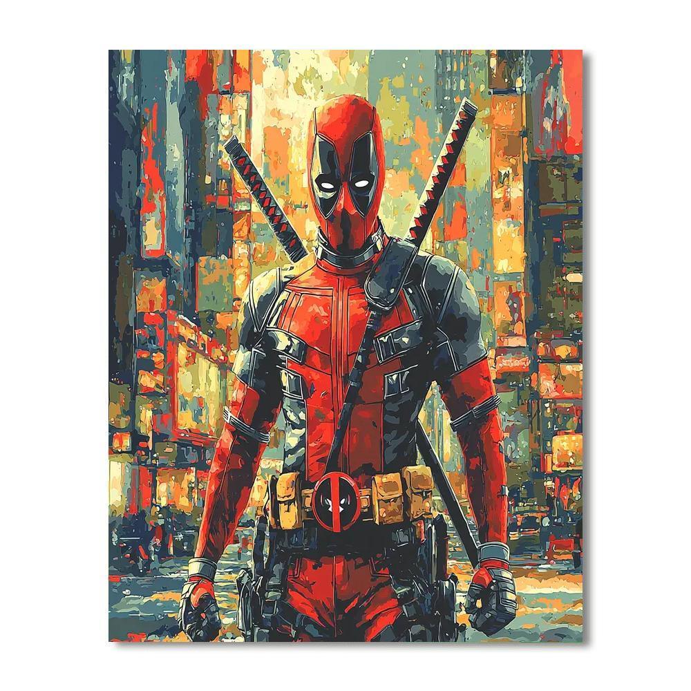 Ryan Reynolds: The Merc With A Mouth's Mischief Numbered Painting Kits