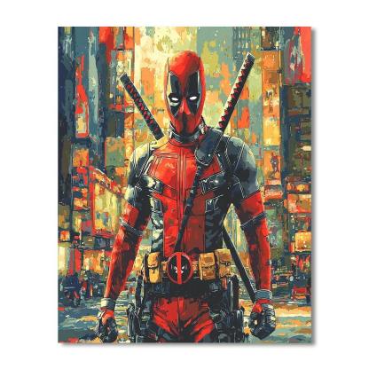 Ryan Reynolds: The Merc With A Mouth's Mischief Numbered Painting Kits