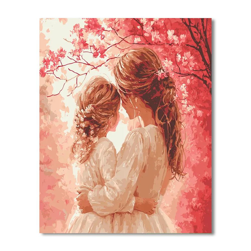 A Hug From The Heart DIY Paint By Numbers
