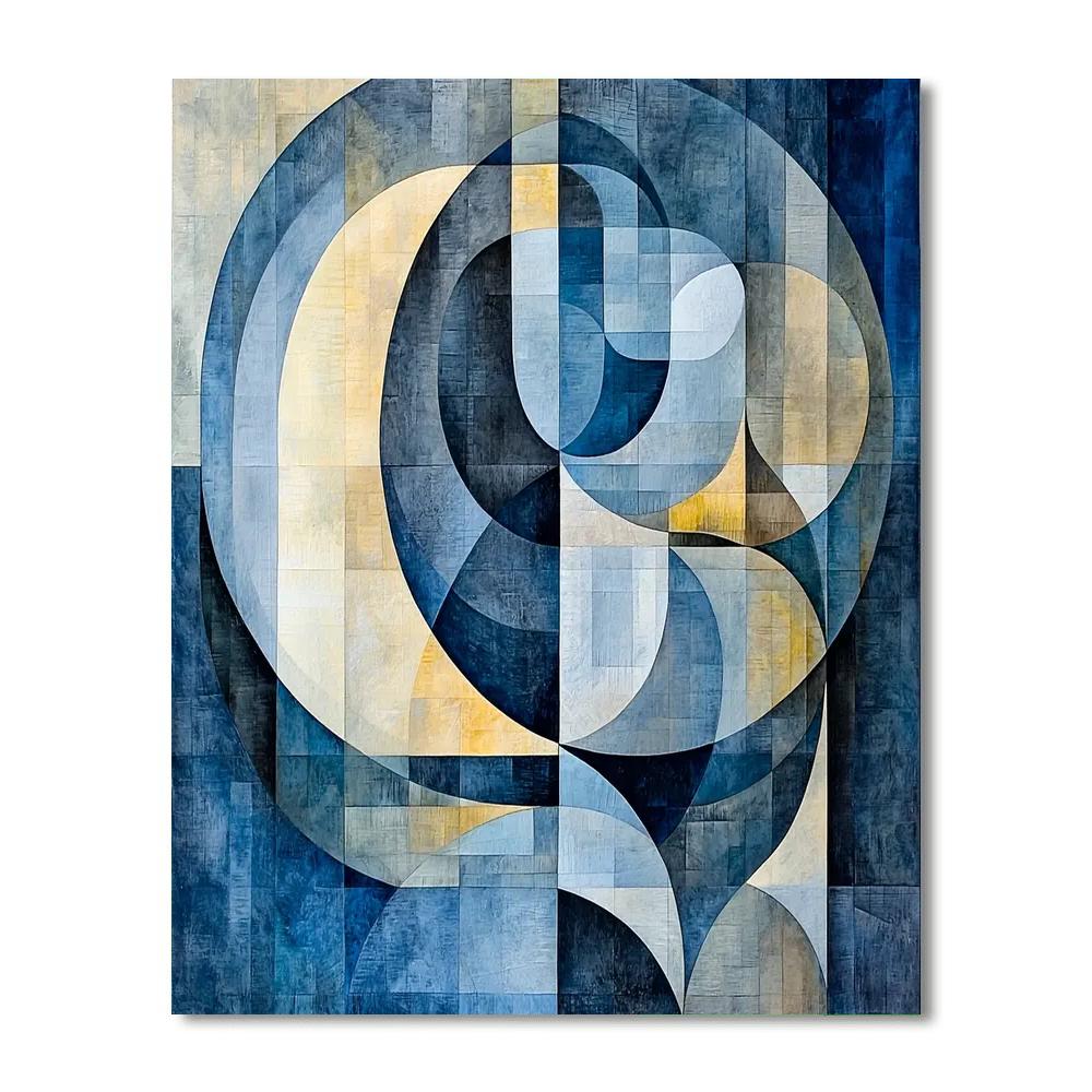 Kazimir Malevich Inspired Transcendental Patterns  DIY Paint By Numbers