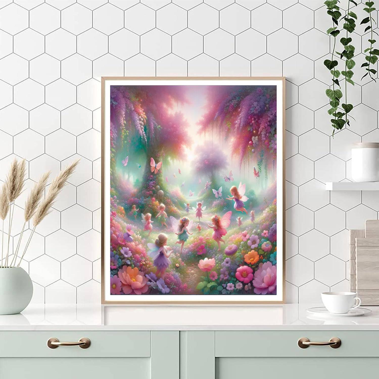 Wonderland Of Fairies DIY Paint By Numbers
