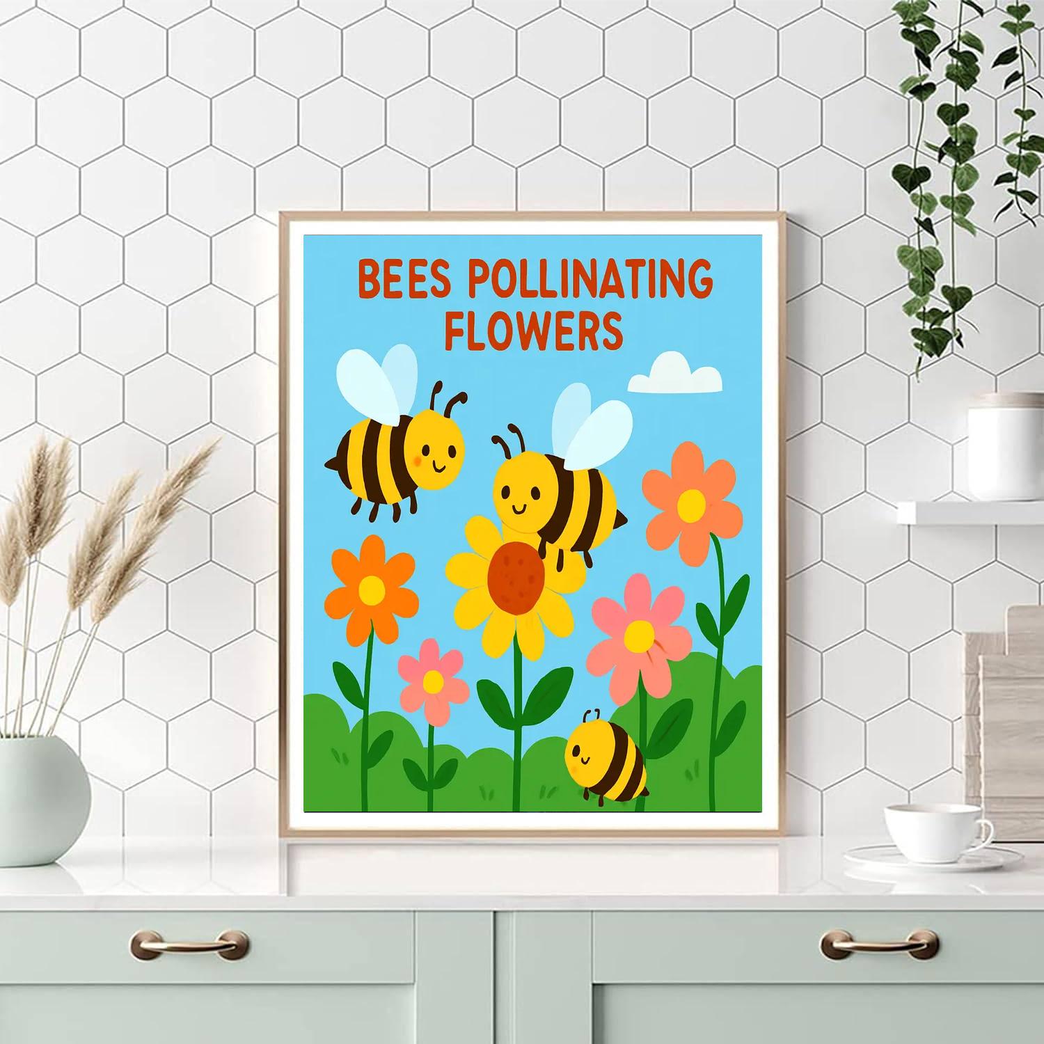 Busy Bee Day Painting By Numbers Kit