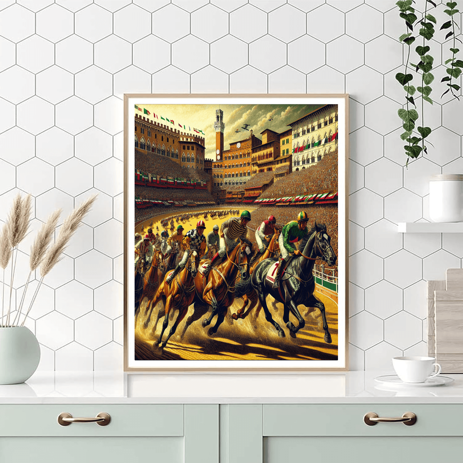 Il Palio - Siena, Italy Paint By Color
