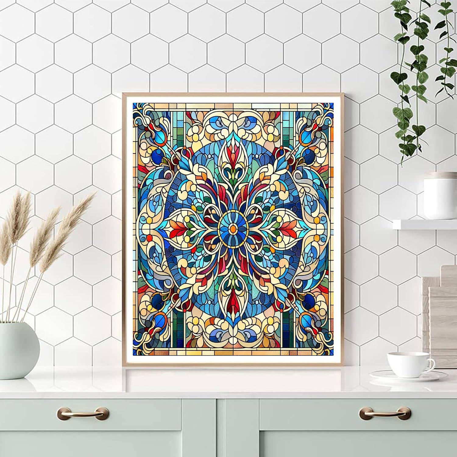Stained Glass Elegance Paint By Color