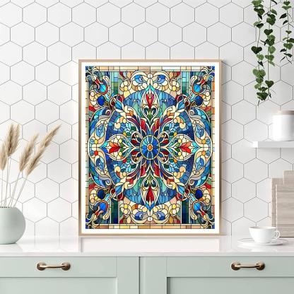 Stained Glass Elegance Paint By Color
