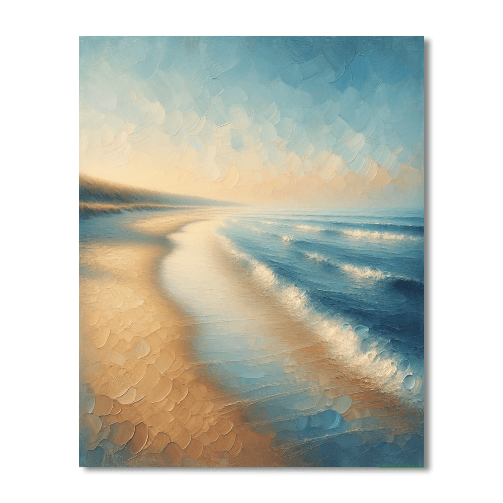 Beachside Serenity Painting Number Kit