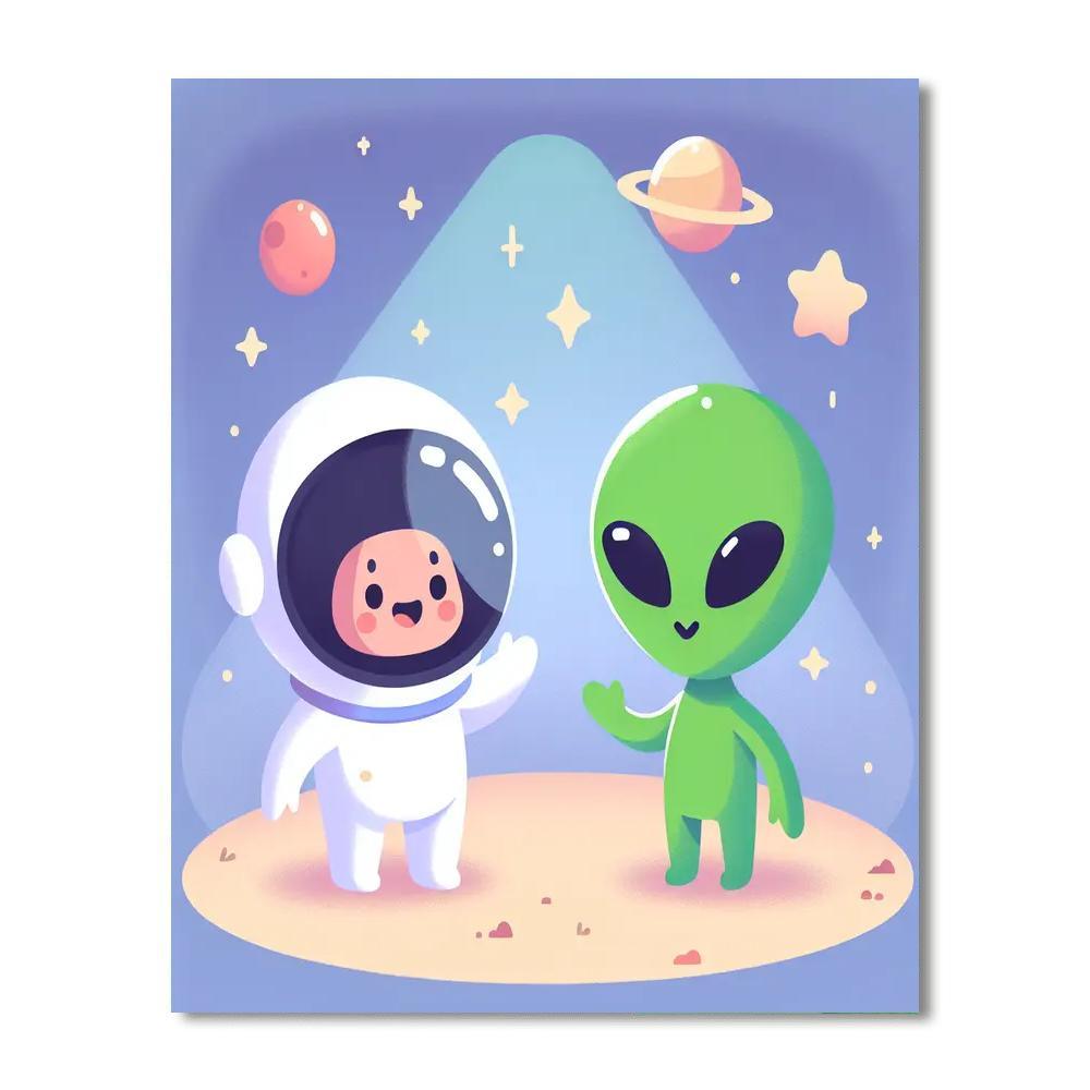 Astral Adventure Pals Paint By Numbers Kits