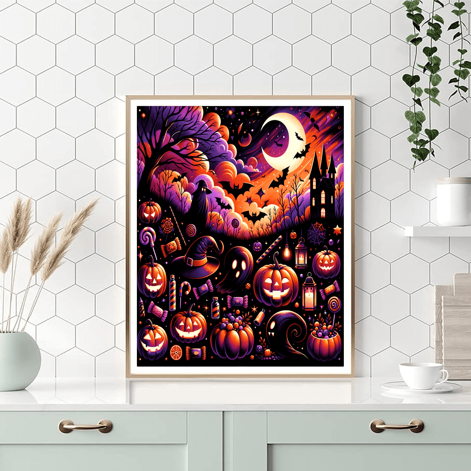 Halloween Haunt Paint By Numbers Kits