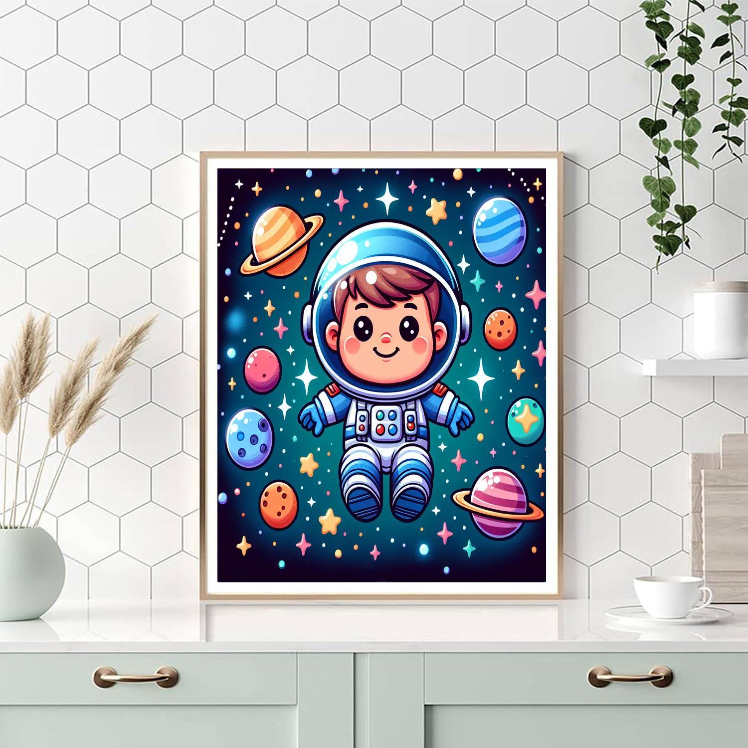 Galactic Explorers - Cosmic Adventures Paint By Number