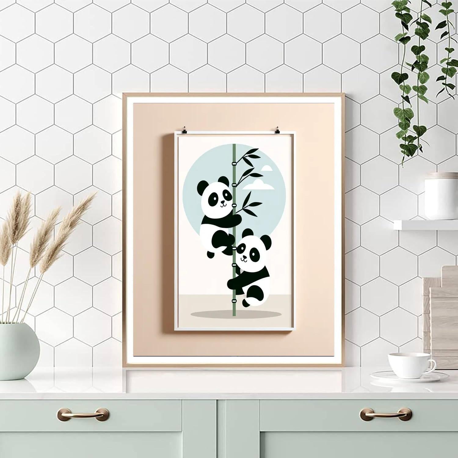 Playful Panda Pals Paint By Numbers Kits