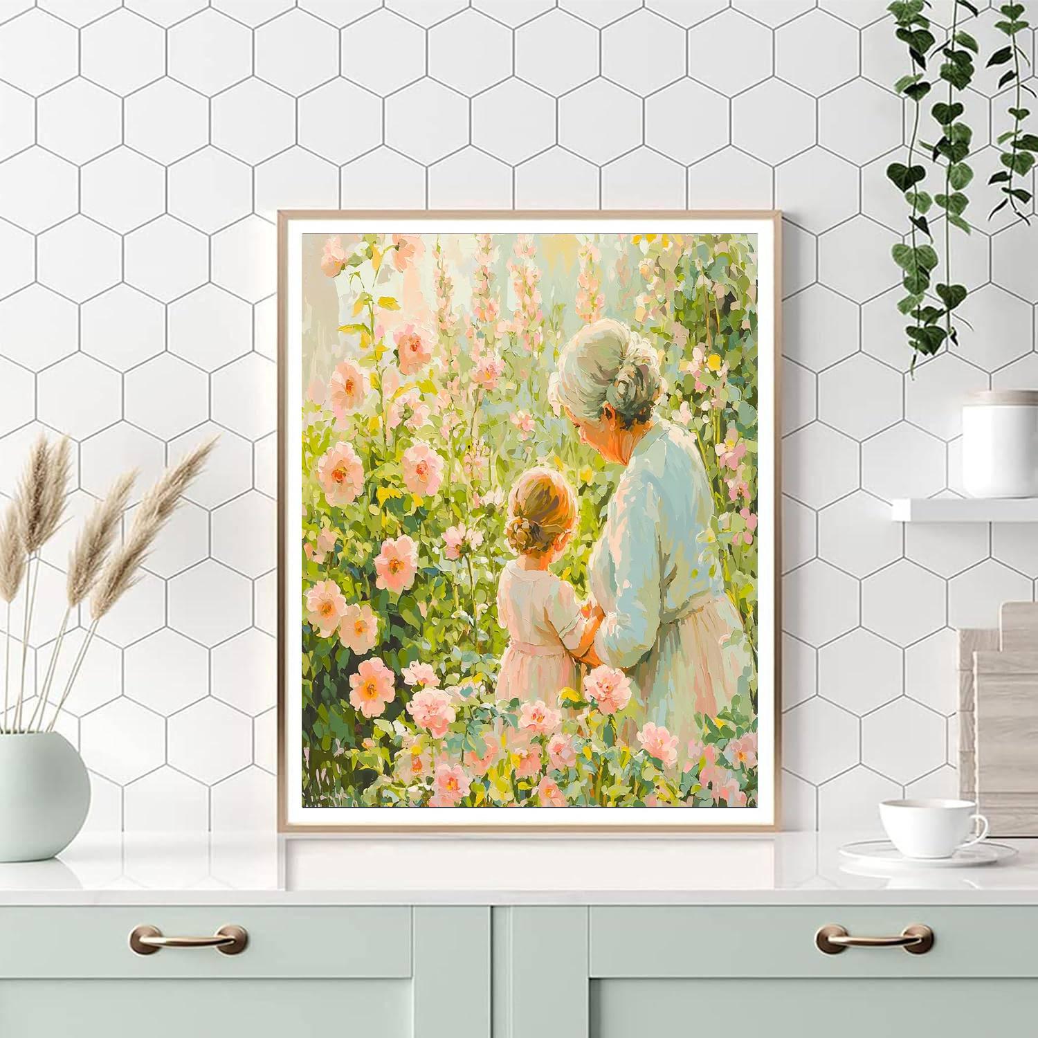 Grandma’s Garden Paint By Numbers