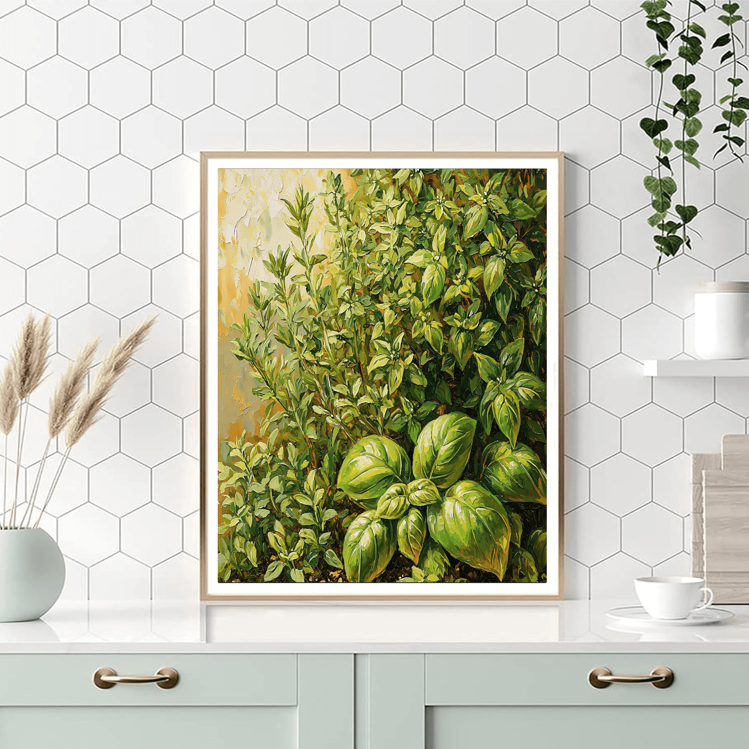 Pierre-Joseph Redouté Inspired Culinary Palette  Paint By Numbers Kits