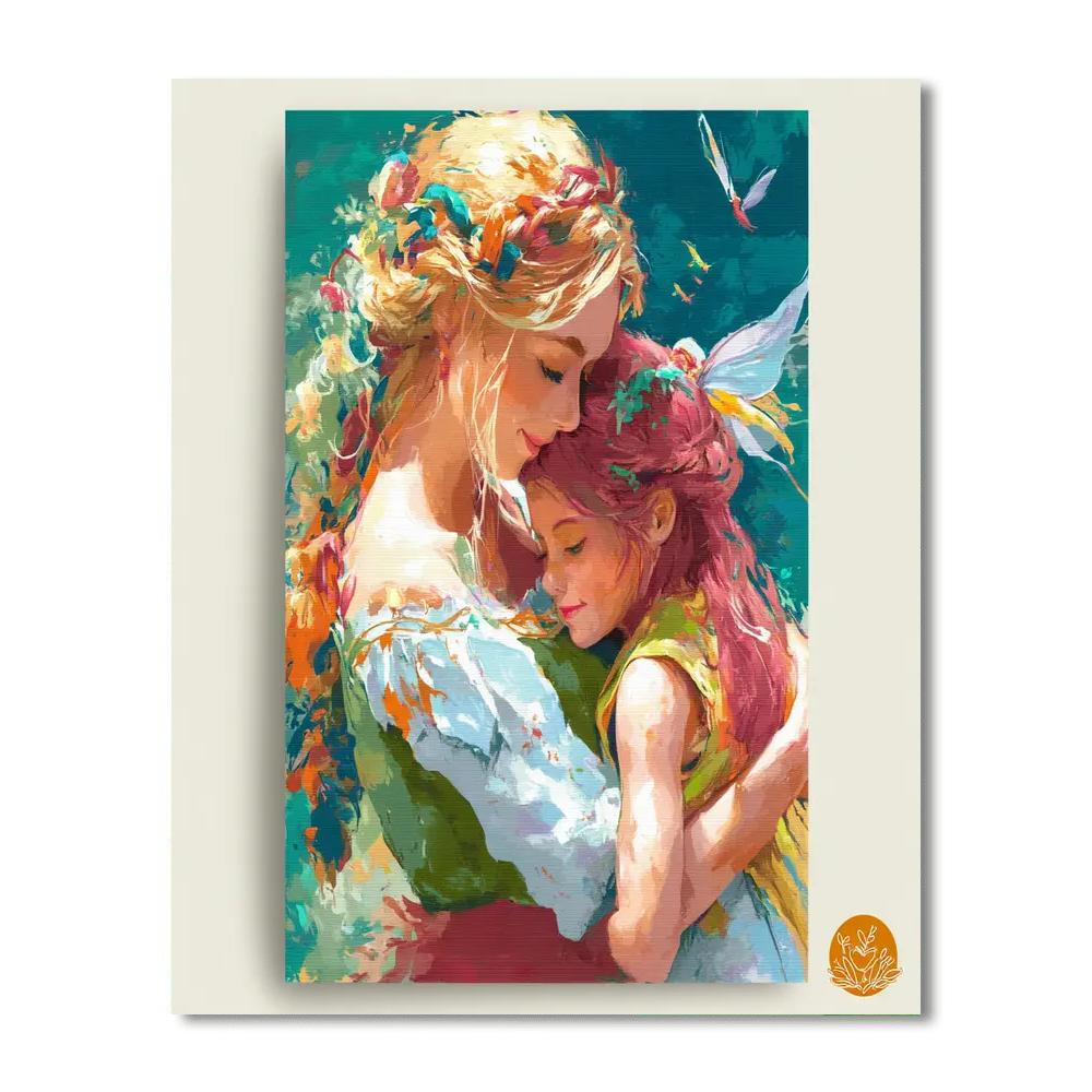 Magical Moments With Mom Numbered Painting Kits