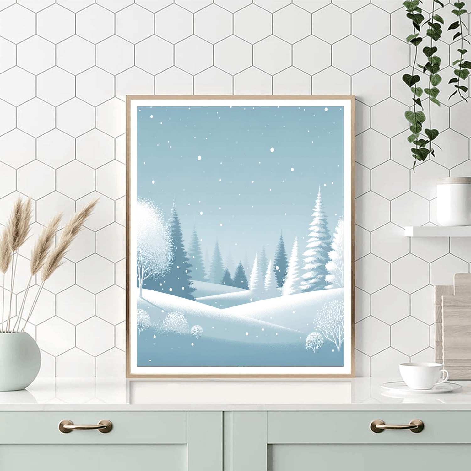 Winter Bliss Paint By Color
