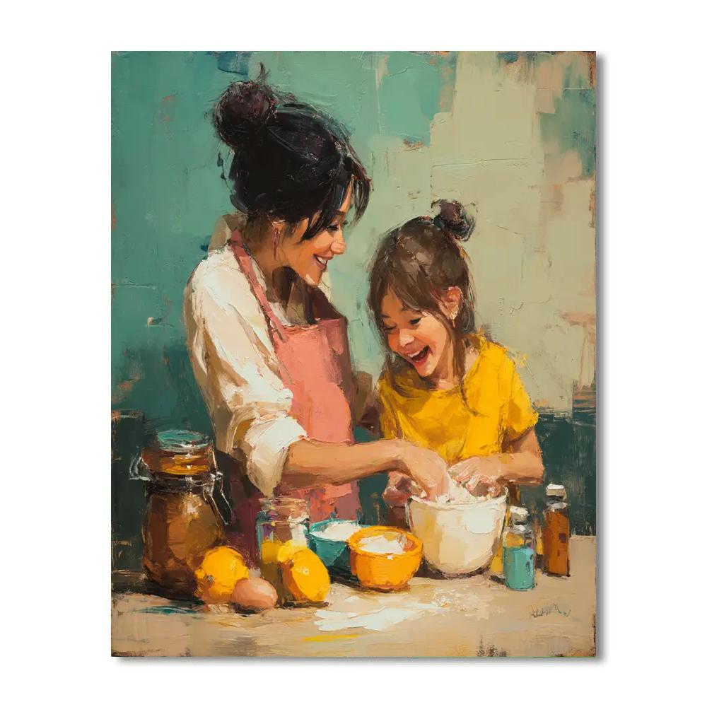 Kisses In The Kitchen Paint By Numbers Kits