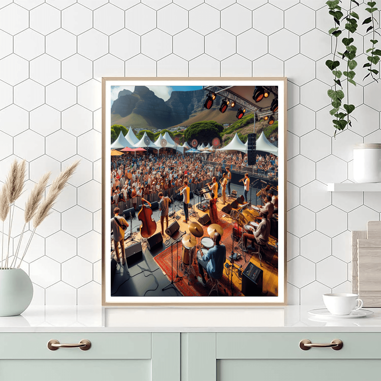 The International Jazz Festival - Cape Town, South Africa Paint By Numbers Kits