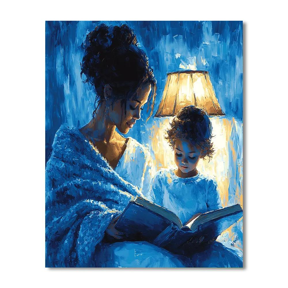 Midnight Storytime DIY Paint By Numbers