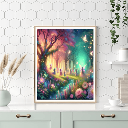 Ethereal Fairy Grove Numbered Painting Kits