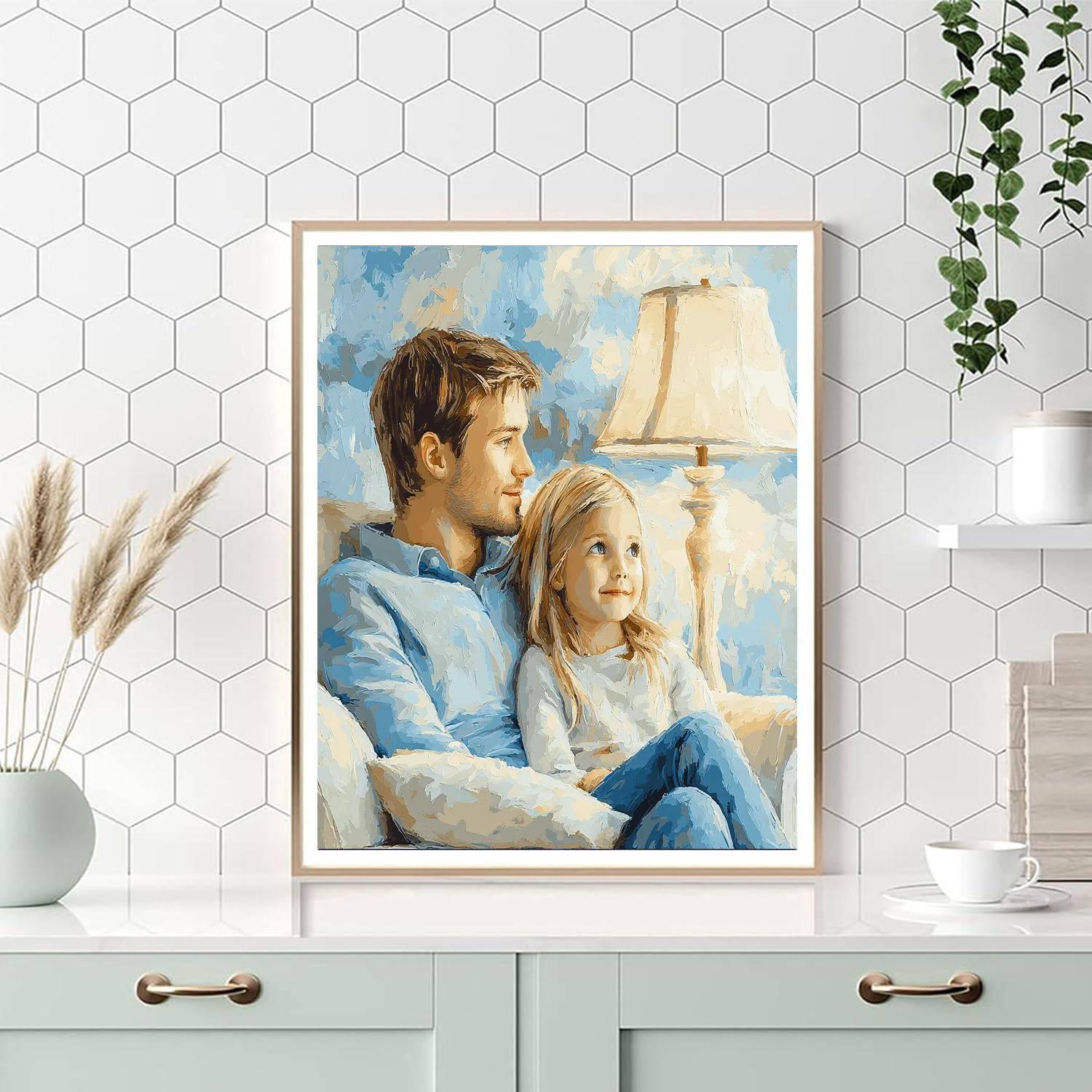Cozy Bedtime Stories Painting Number Kit