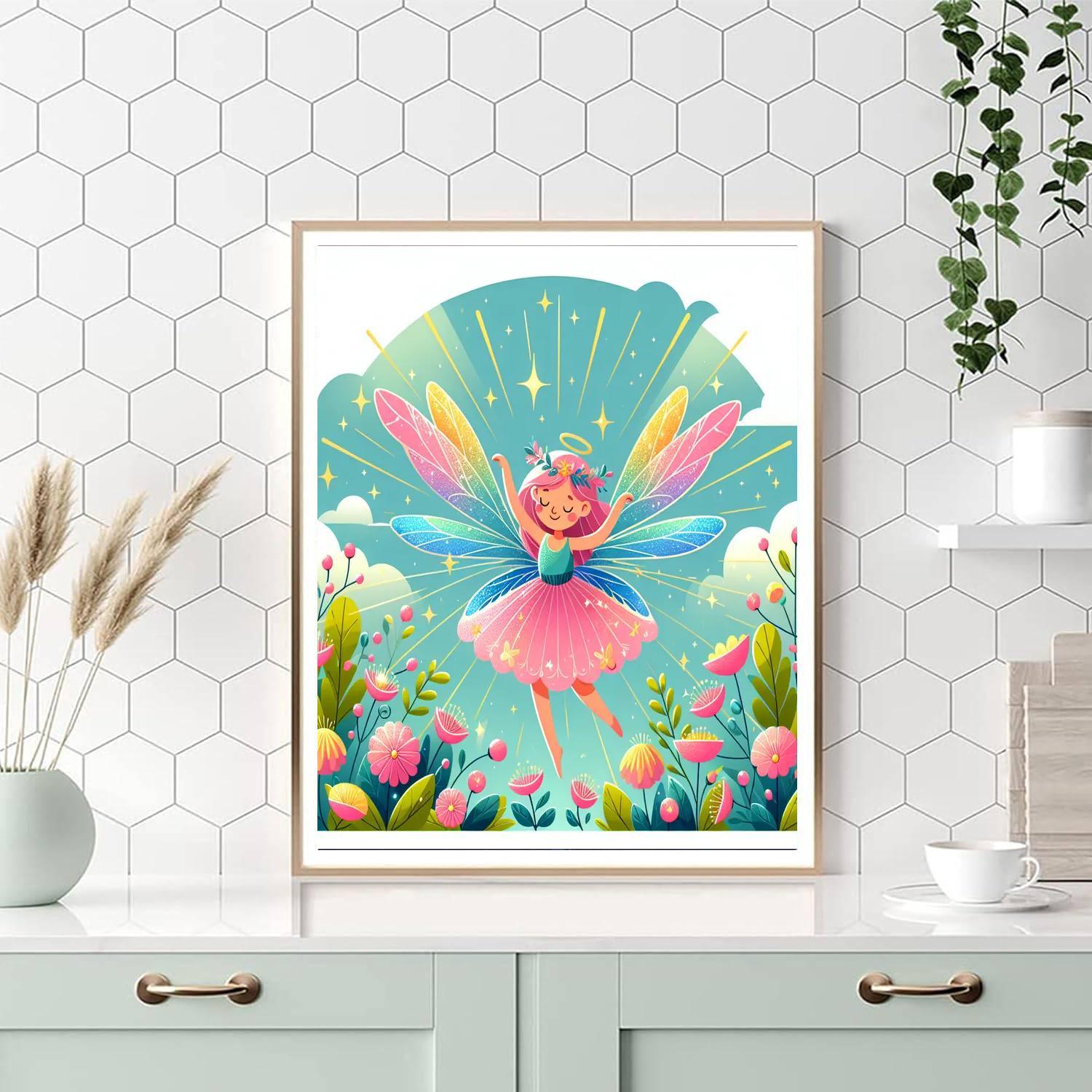 Giggling Garden Fairy Paint By Color