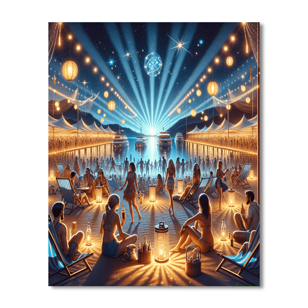 Balaton Sound - Hungary Paint By Color