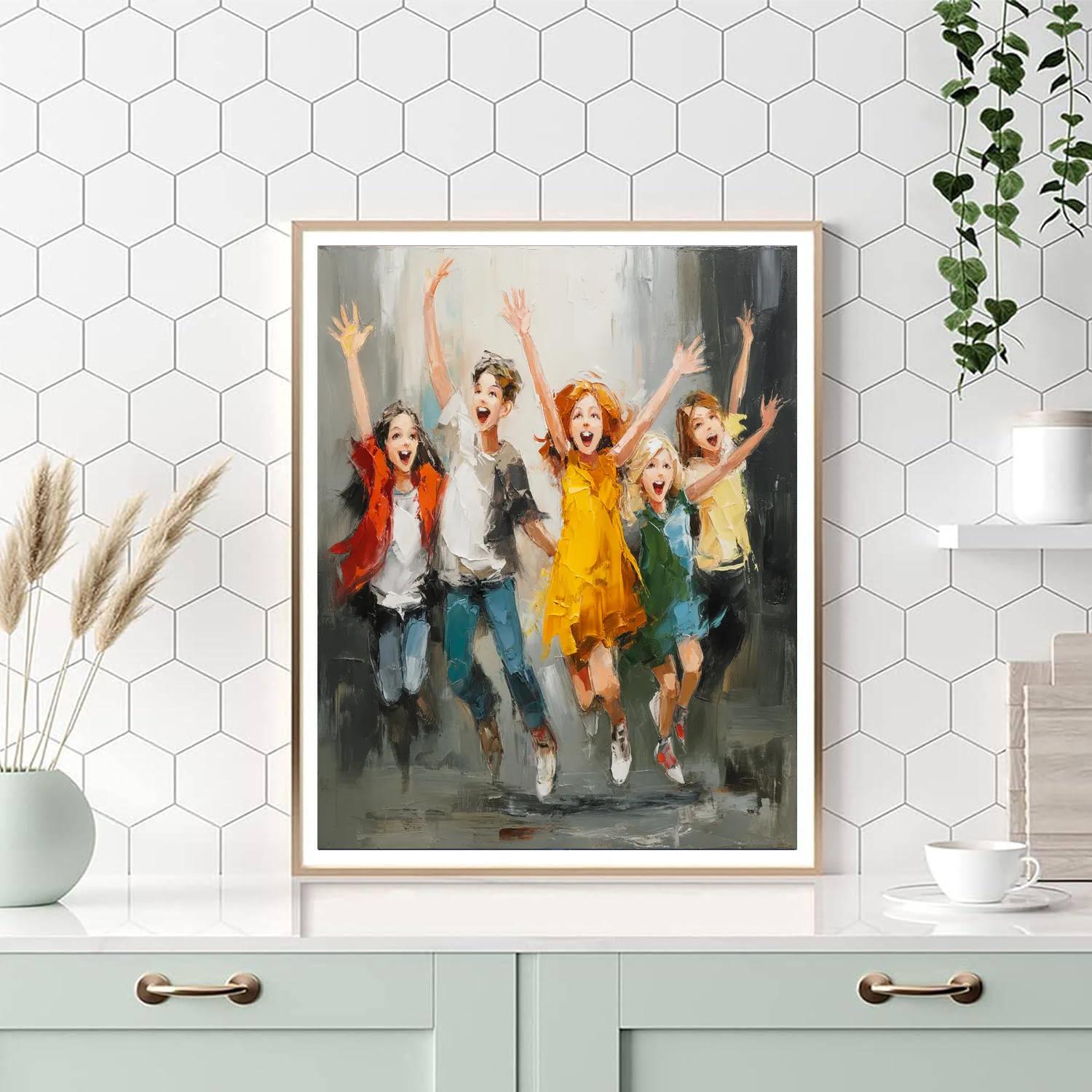 Love In Every Brush Stroke DIY Paint By Numbers