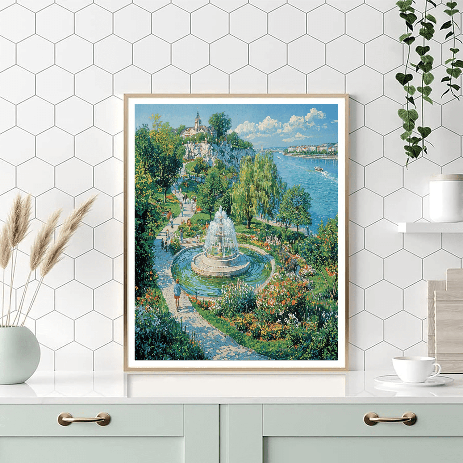 Margaret Island - Budapest Numbered Painting Kits