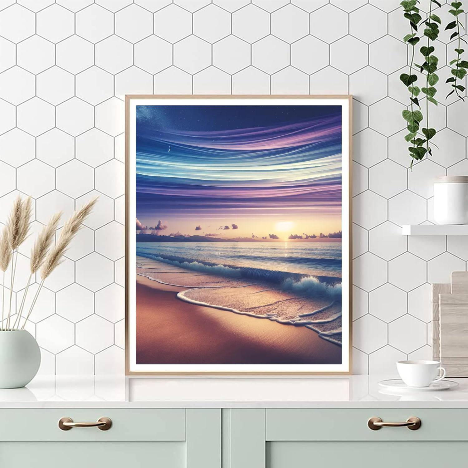 Enchanting Ocean Melody Paint By Numbers Art