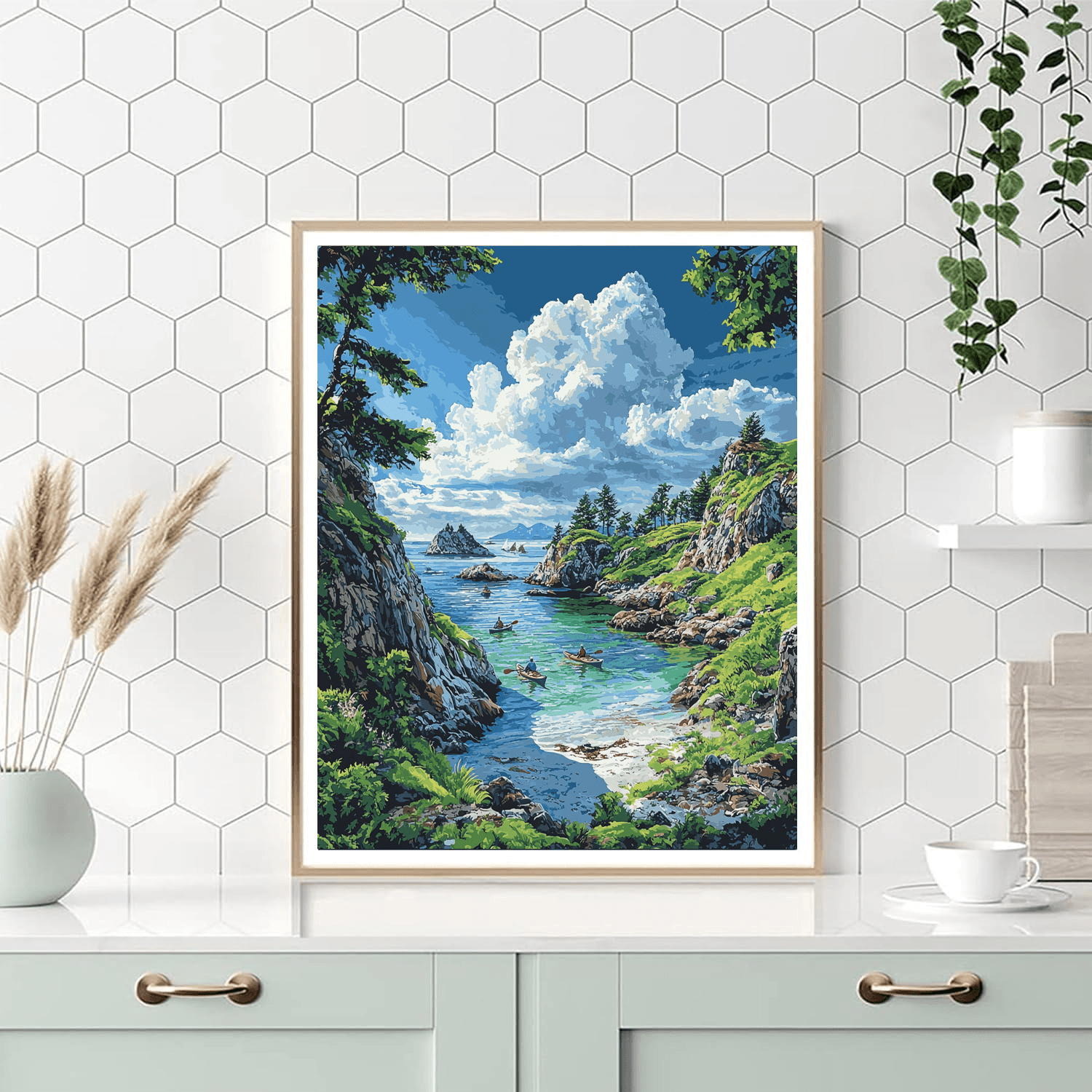 Gulf Islands National Park Reserve Paint By Number