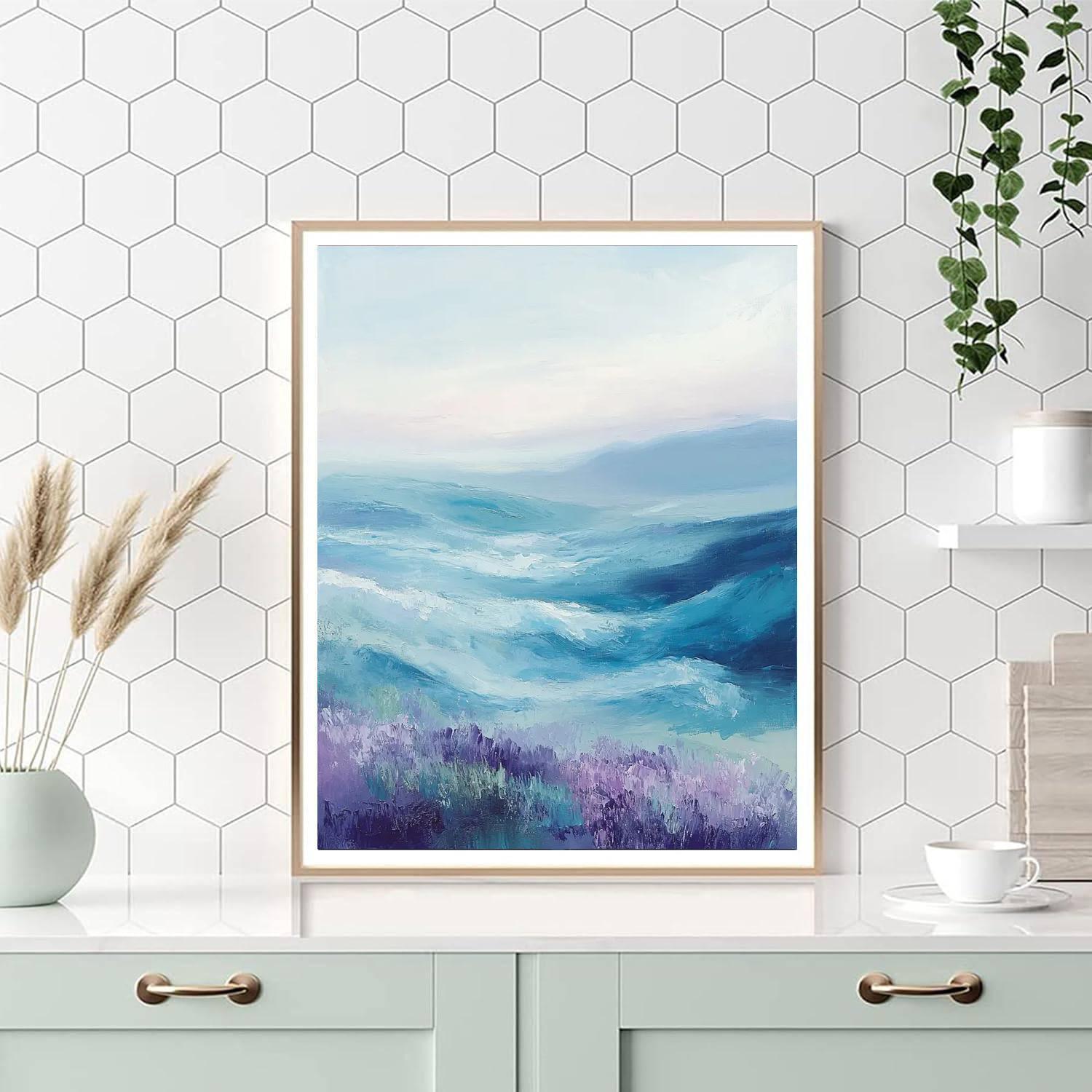 Edgar Degas Inspired Dreamscape Serenity  DIY Paint By Numbers