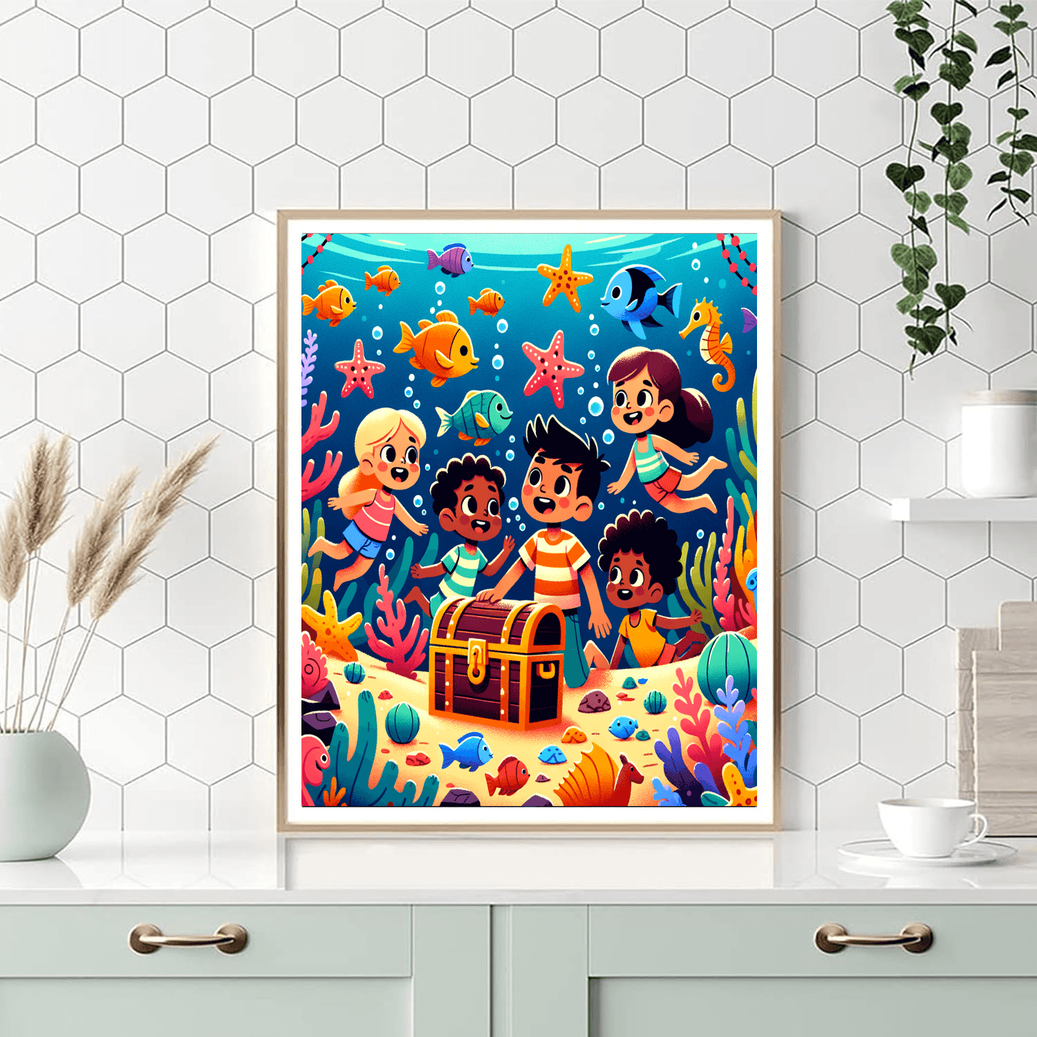 Underwater Expedition Painting By Numbers Kit