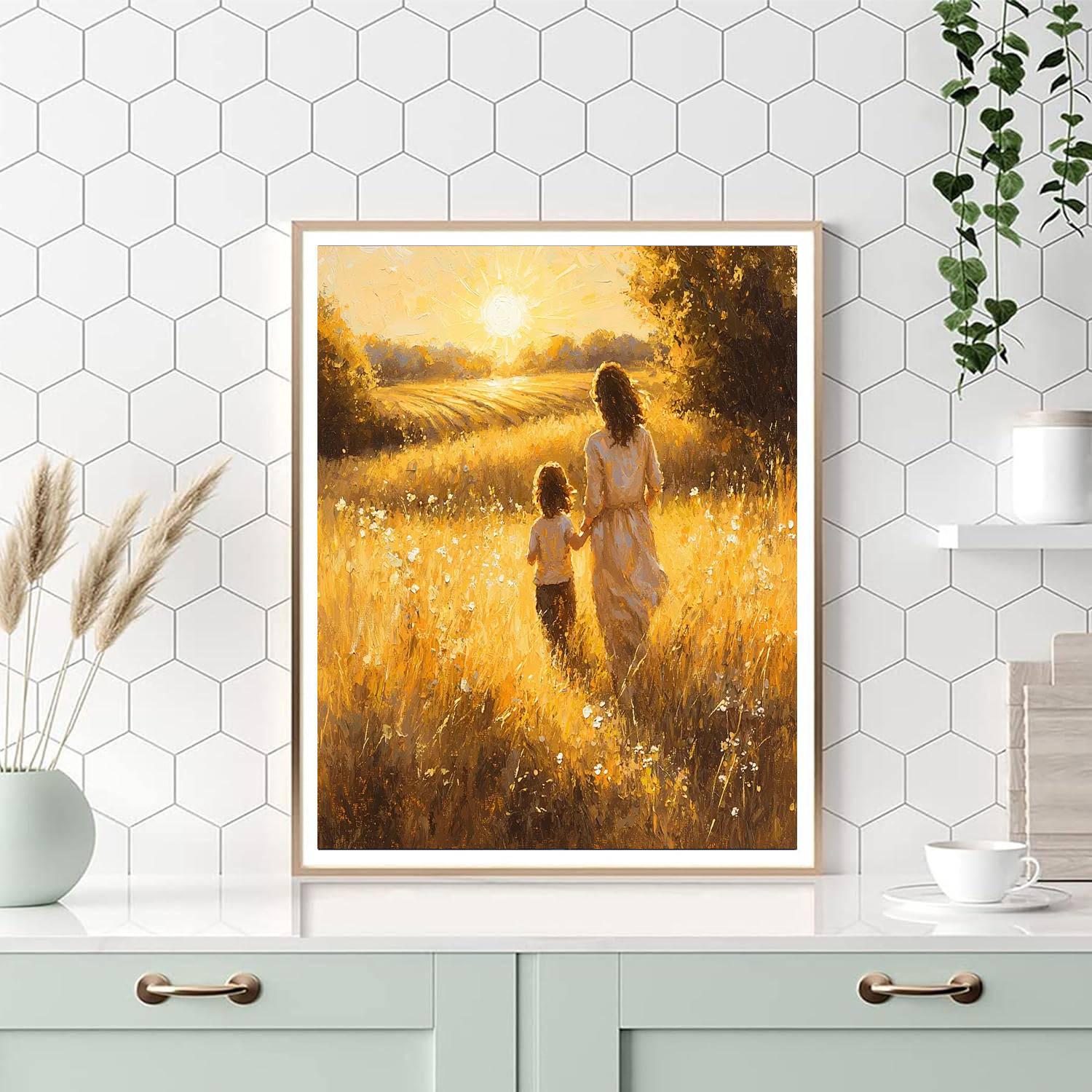 Golden Hour Bonding Paint By Numbers