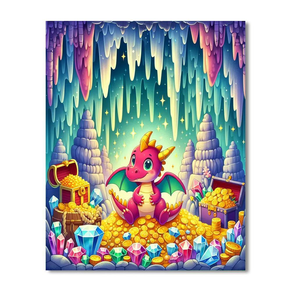 Dragon's Den Paint By Numbers