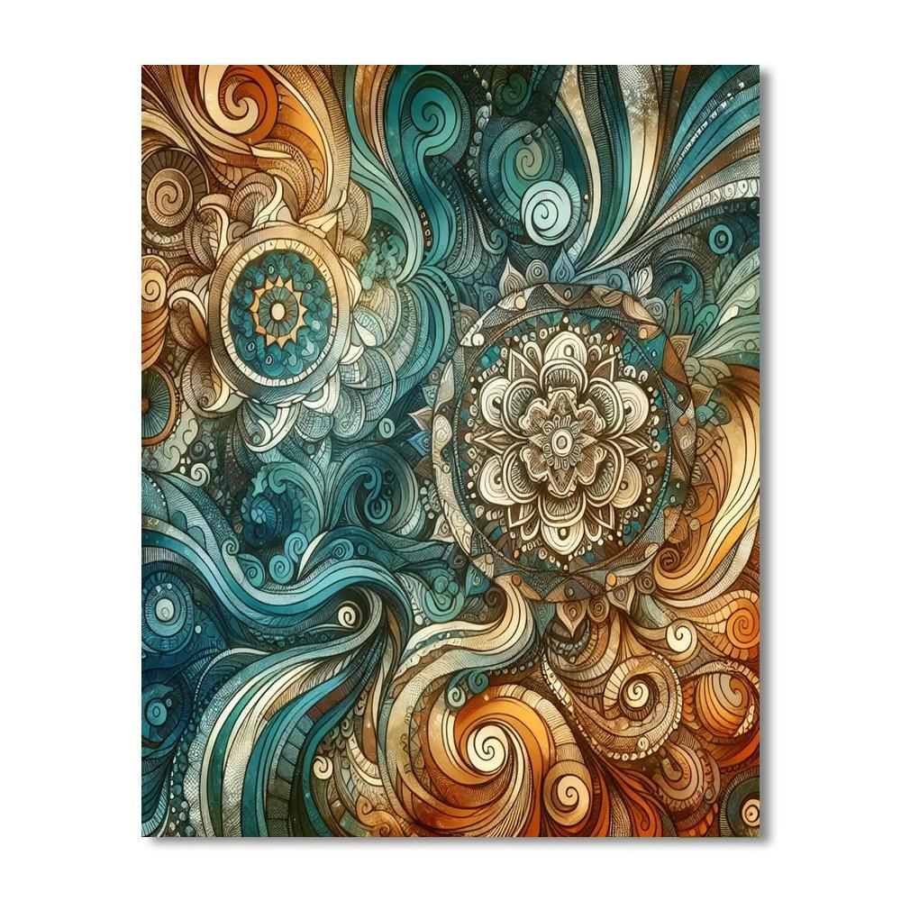 Bohemian Flair Paint By Numbers Kits