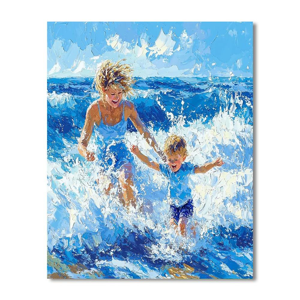 Waves Of Wonder Numbered Painting Kits